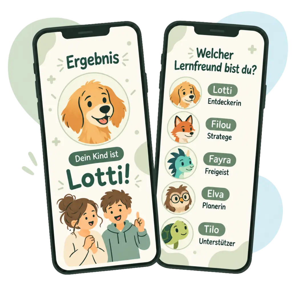 Lernfreunde-Test auf Tablet und Smartphone
